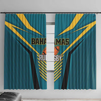 Rugby Bahamas Window Curtain The Bahamas Go Champion - Wonder Print Shop