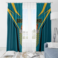 Rugby Bahamas Window Curtain The Bahamas Go Champion - Wonder Print Shop