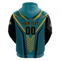 Custom Rugby Bahamas Zip Hoodie The Bahamas Go Champion - Wonder Print Shop