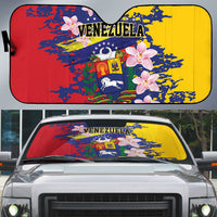 Venezuela Orchid Cattleya Mossiae Auto Sun Shade Flag Color Inspired