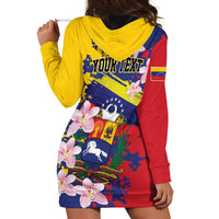Personalized Venezuela Orchid Cattleya Mossiae Hoodie Dress Flag Color Inspired