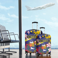 Venezuela Orchid Cattleya Mossiae Luggage Cover Flag Color Inspired