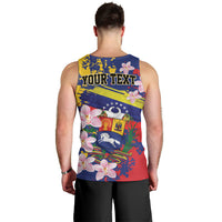 Personalized Venezuela Orchid Cattleya Mossiae Men Tank Top Flag Color Inspired
