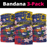 Venezuela Orchid Cattleya Mossiae Neck Gaiter Flag Color Inspired