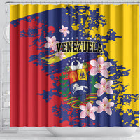 Venezuela Orchid Cattleya Mossiae Shower Curtain Flag Color Inspired
