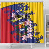 Venezuela Orchid Cattleya Mossiae Shower Curtain Flag Color Inspired