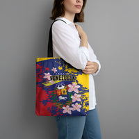 Venezuela Orchid Cattleya Mossiae Tote Bag Flag Color Inspired
