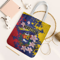 Venezuela Orchid Cattleya Mossiae Tote Bag Flag Color Inspired
