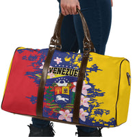 Venezuela Orchid Cattleya Mossiae Travel Bag Flag Color Inspired