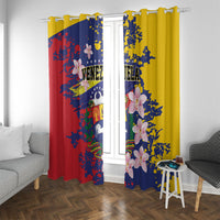 Venezuela Orchid Cattleya Mossiae Window Curtain Flag Color Inspired