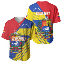 Personalized Republic of Venezuela Baseball Jersey Flag Color Inspired