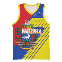 Personalized Republic of Venezuela Basketball Jersey Flag Color Inspired