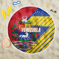 Republic of Venezuela Beach Blanket Flag Color Inspired
