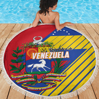 Republic of Venezuela Beach Blanket Flag Color Inspired