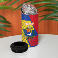Personalized Republic of Venezuela 4 in 1 Can Cooler Tumbler Flag Color Inspired