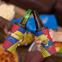 Personalized Republic of Venezuela 4 in 1 Can Cooler Tumbler Flag Color Inspired