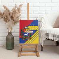 Republic of Venezuela Canvas Wall Art Flag Color Inspired