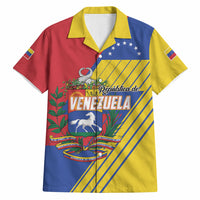 Personalized Republic of Venezuela Hawaiian Shirt Flag Color Inspired