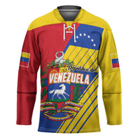 Personalized Republic of Venezuela Hockey Jersey Flag Color Inspired
