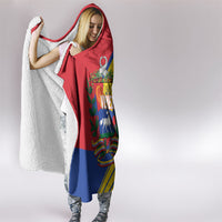 Republic of Venezuela Hooded Blanket Flag Color Inspired