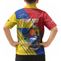 Personalized Republic of Venezuela Kid Hawaiian Shirt Flag Color Inspired