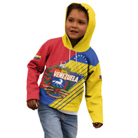 Personalized Republic of Venezuela Kid Hoodie Flag Color Inspired
