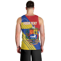 Personalized Republic of Venezuela Men Tank Top Flag Color Inspired