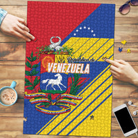 Republic of Venezuela Puzzle Flag Color Inspired