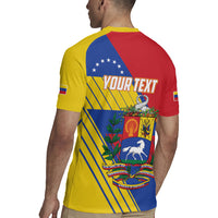 Personalized Republic of Venezuela Rugby Jersey Flag Color Inspired
