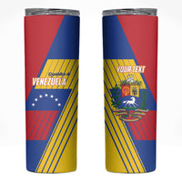 Personalized Republic of Venezuela Skinny Tumbler Flag Color Inspired