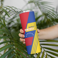 Personalized Republic of Venezuela Skinny Tumbler Flag Color Inspired