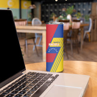 Personalized Republic of Venezuela Skinny Tumbler Flag Color Inspired