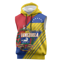 Personalized Republic of Venezuela Sleeveless Hoodie Flag Color Inspired