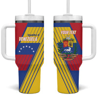 Personalized Republic of Venezuela Tumbler With Handle Flag Color Inspired