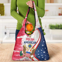 Polish-American Heritage Month Grocery Bag Eagle Curve Style