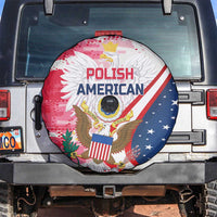 Polish-American Heritage Month Spare Tire Cover Eagle Curve Style - Wonder Print Shop