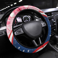Polish-American Heritage Month Steering Wheel Cover Eagle Curve Style - Wonder Print Shop