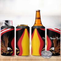 Personalized Proud to be German - American 4 in 1 Can Cooler Tumbler Eagle Heritage Month - Wonder Print Shop