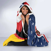 Proud to be German-American Hooded Blanket Eagle Heritage Month