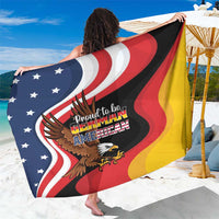 Proud to be German-American Sarong Eagle Heritage Month - Wonder Print Shop
