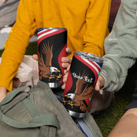 Personalized Proud to be German - American Tumbler Cup Eagle Heritage Month - Wonder Print Shop