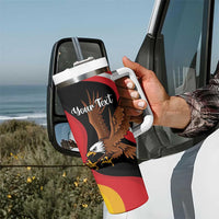 Personalized Proud to be German - American Tumbler With Handle Eagle Heritage Month - Wonder Print Shop