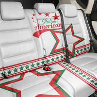 Italian-American Heritage Month Back Car Seat Cover Starlight Simple Style - Wonder Print Shop
