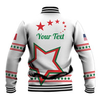 Personalized Italian-American Heritage Month Baseball Jacket Starlight Simple Style - Wonder Print Shop