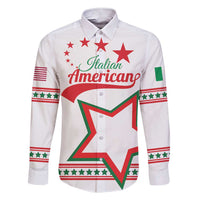 Personalized Italian-American Heritage Month Family Matching Short Sleeve Bodycon Dress and Hawaiian Shirt Starlight Simple Style - Wonder Print Shop