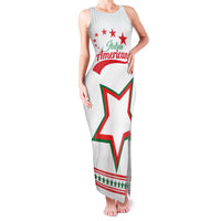 Personalized Italian-American Heritage Month Family Matching Tank Maxi Dress and Hawaiian Shirt Starlight Simple Style - Wonder Print Shop