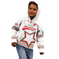 Personalized Italian-American Heritage Month Kid Hoodie Starlight Simple Style - Wonder Print Shop