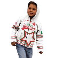 Personalized Italian-American Heritage Month Kid Hoodie Starlight Simple Style - Wonder Print Shop