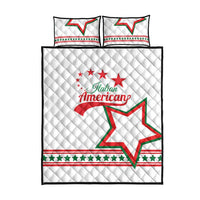 Italian-American Heritage Month Quilt Bed Set Starlight Simple Style - Wonder Print Shop