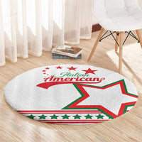 Italian-American Heritage Month Round Carpet Starlight Simple Style